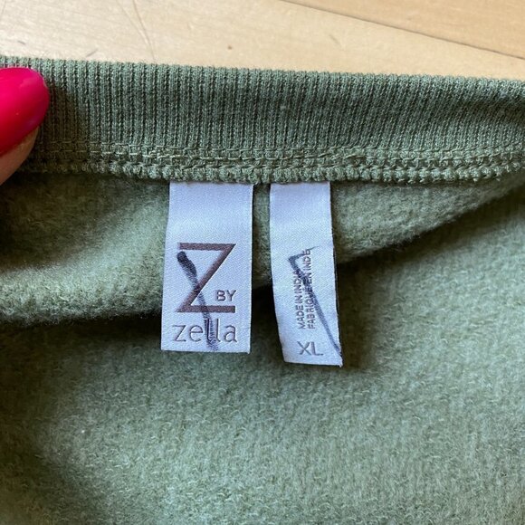 Z By Zella BNWOT Women Green Sweatshirt Pullover Xlarge - Picture 5 of 6